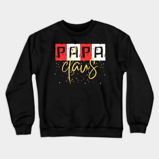 papa claus Crewneck Sweatshirt